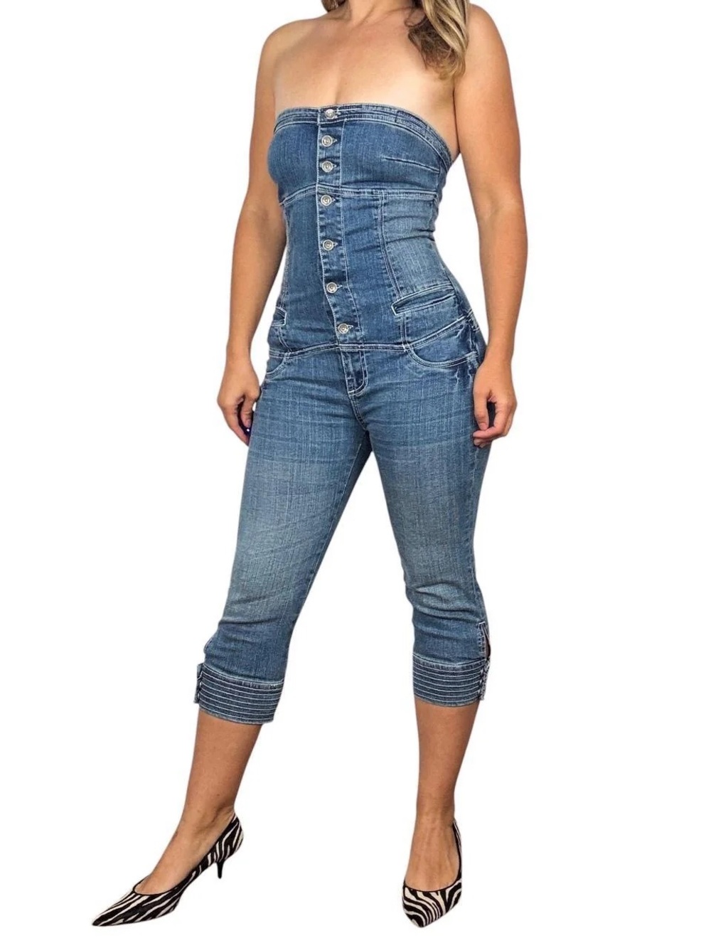 Guess Denim Jumpsuit